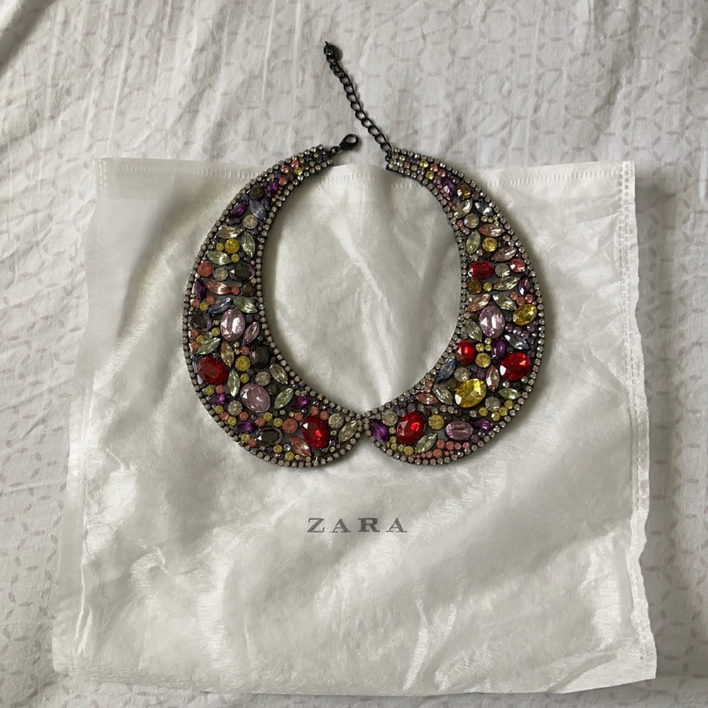Zara Multicolor Collar Necklace